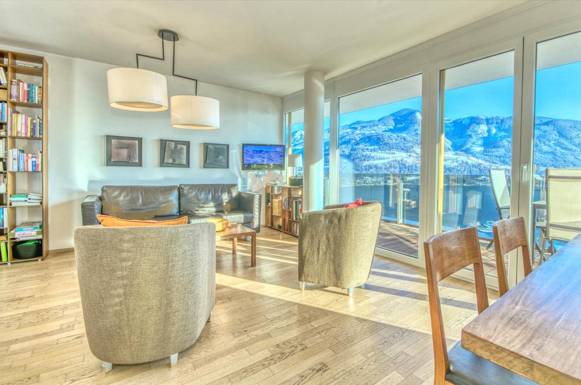 Apt Super Zell -By Alpen Apartments Zell am See Exterior foto